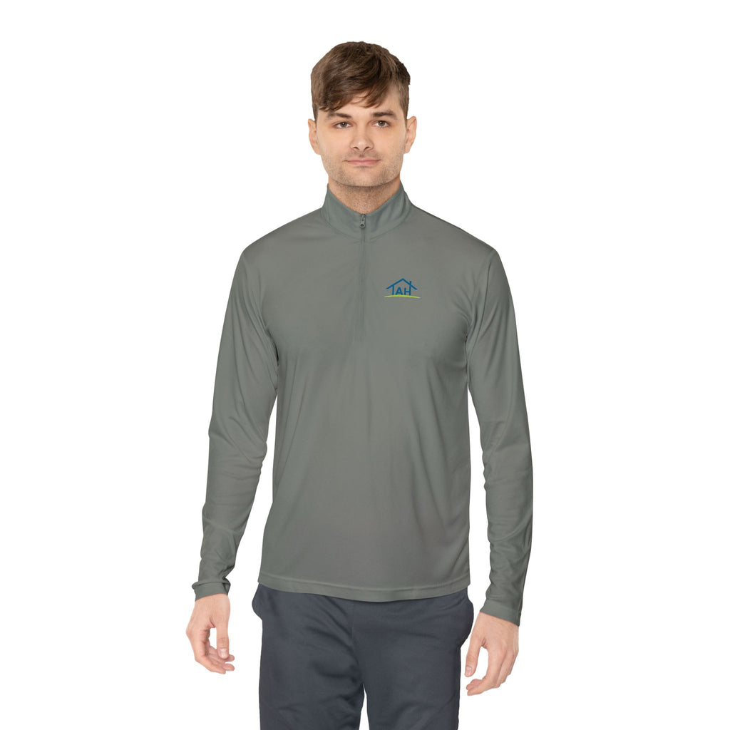 Quarter-Zip Pullover — TAH Built Different Lightweight Pullover
