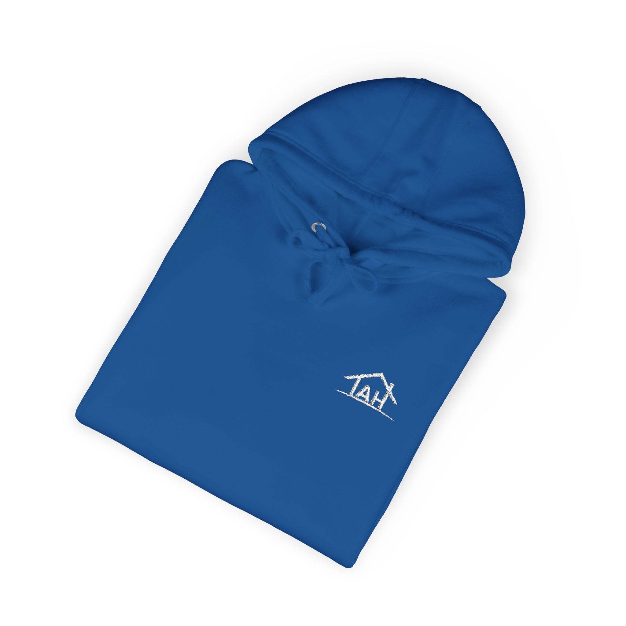 TAH -Cozy Unisex Fleece Hoodie - White logo