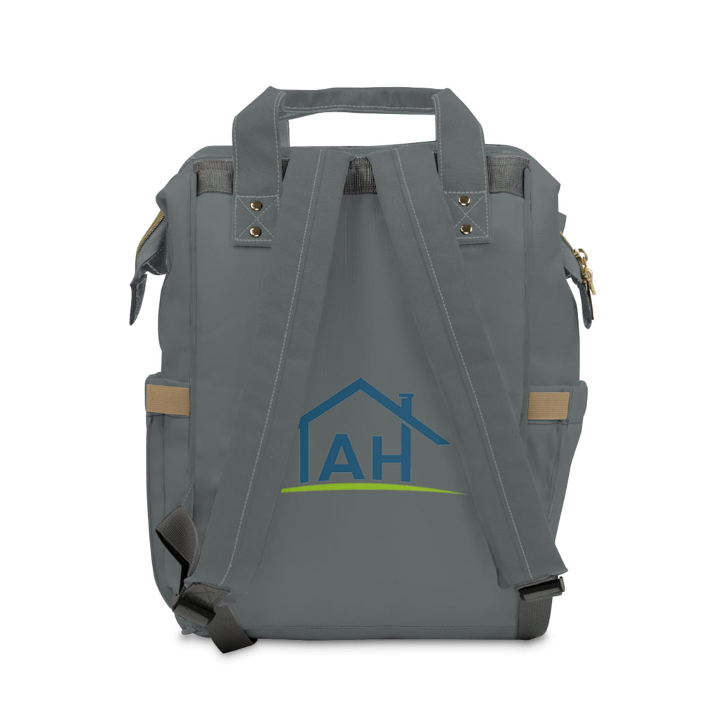 TAH- Multifunctional Diaper Backpack - Dark Grey