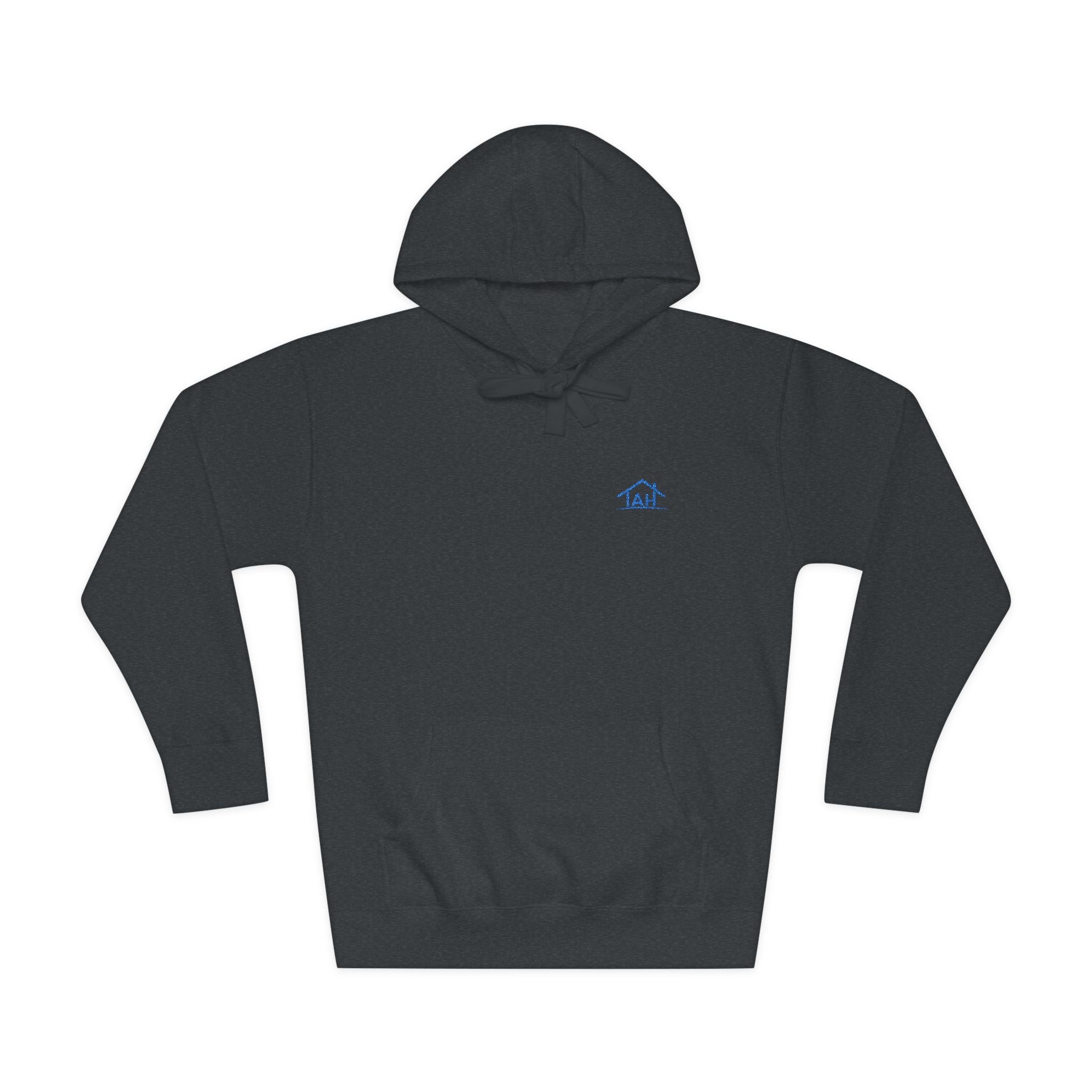 TAH Cozy Unisex Fleece Hoodie - Teal Logo