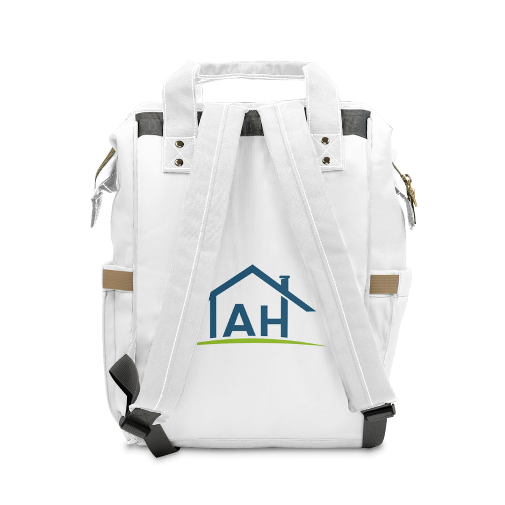 TAH- Multifunctional Diaper Backpack -White