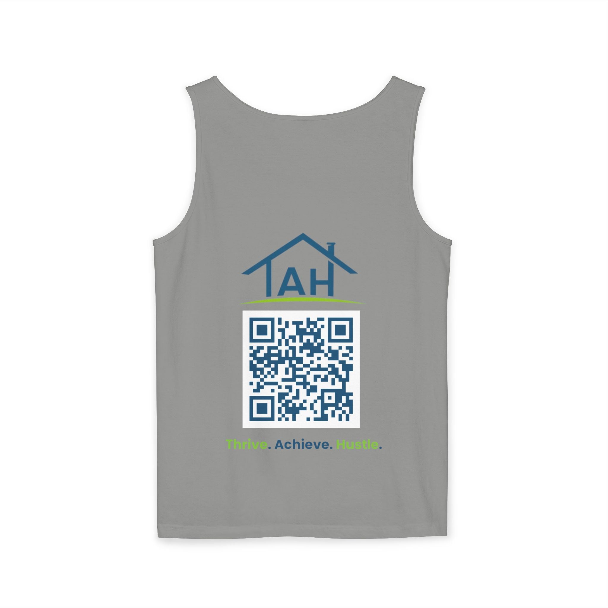 Ask Me About Real Estate Tank Top — 'TAH' QR Realtor Marketing Tank
