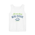 Ask Me About Real Estate Tank Top — 'TAH' QR Realtor Marketing Tank