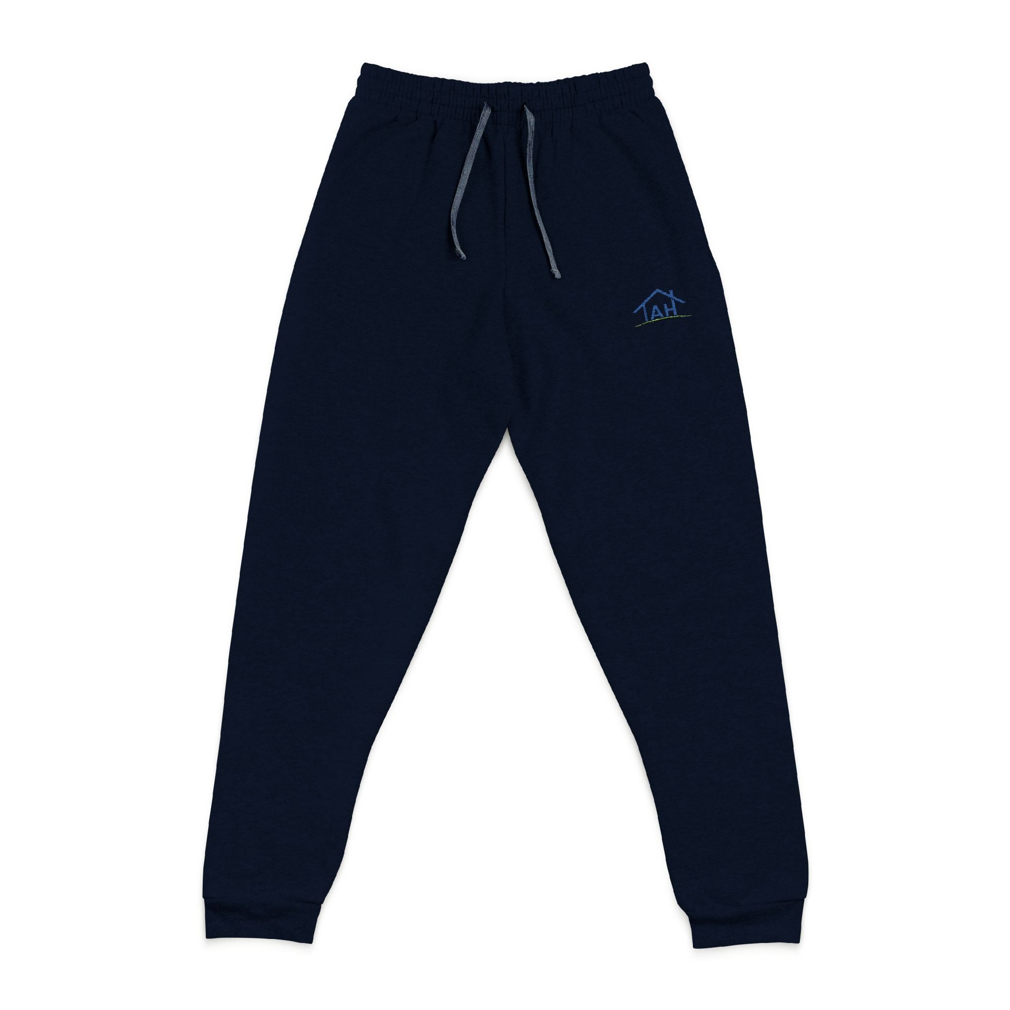 TAH Logo  | Embroidered Grey Sweatpants