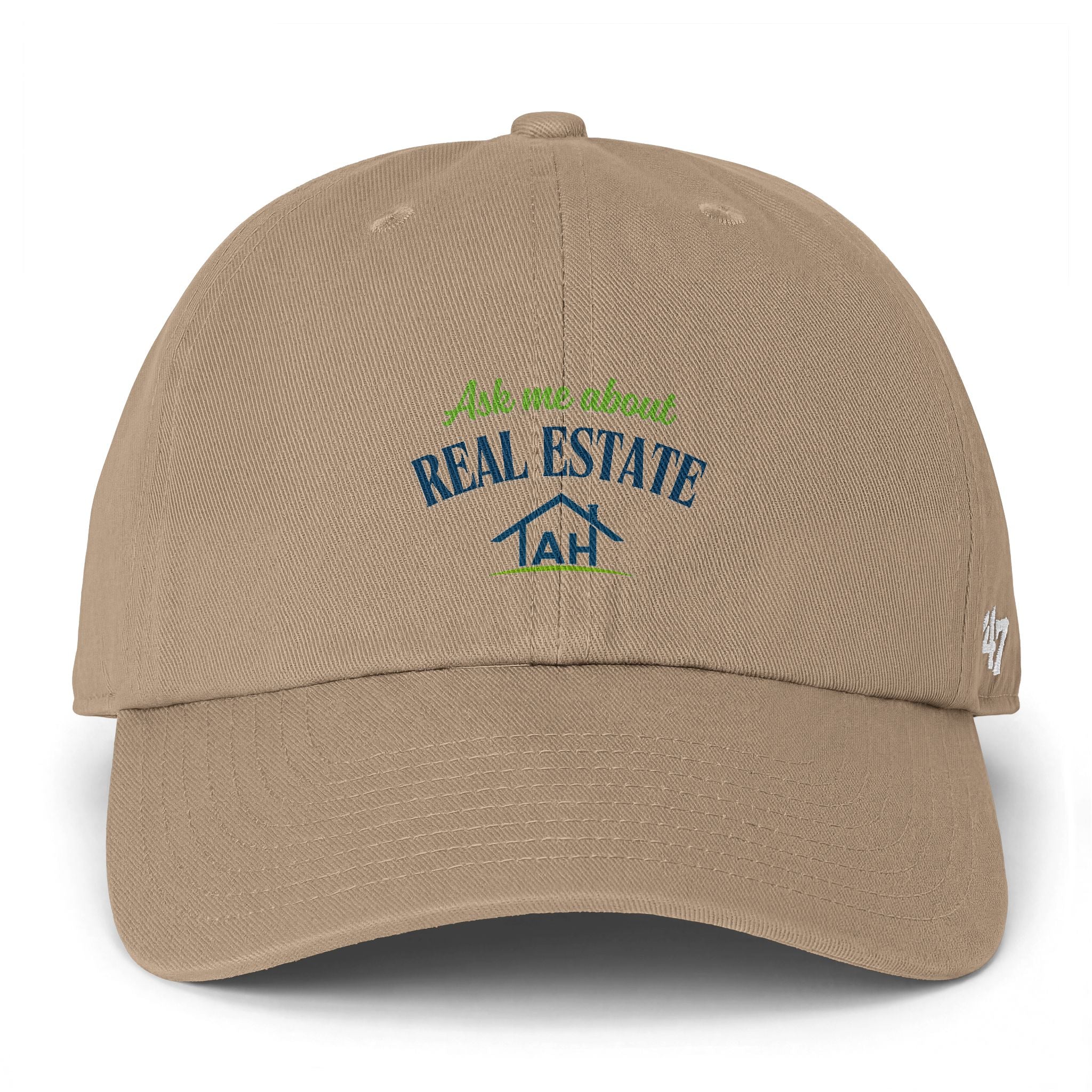 TAH Logo Embroidered Cap — Baseball Hat