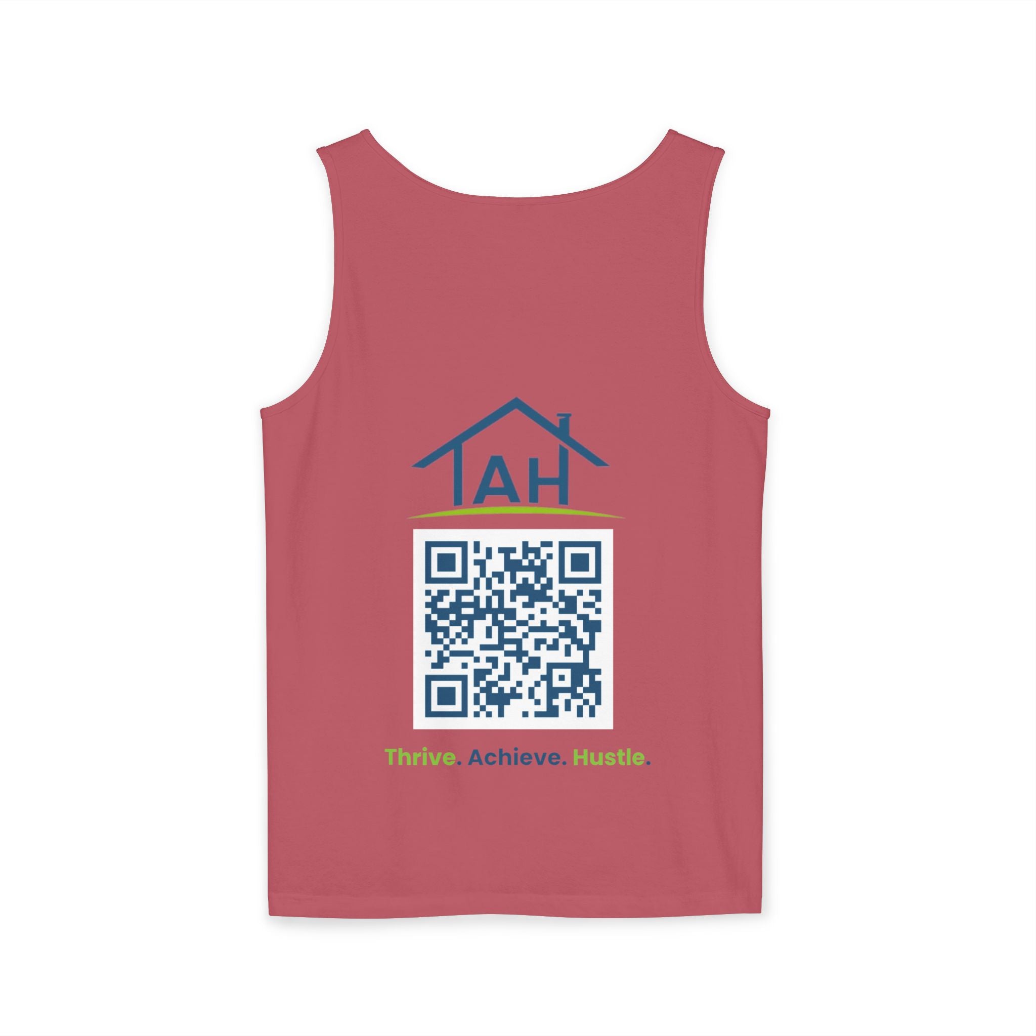 Ask Me About Real Estate Tank Top — 'TAH' QR Realtor Marketing Tank