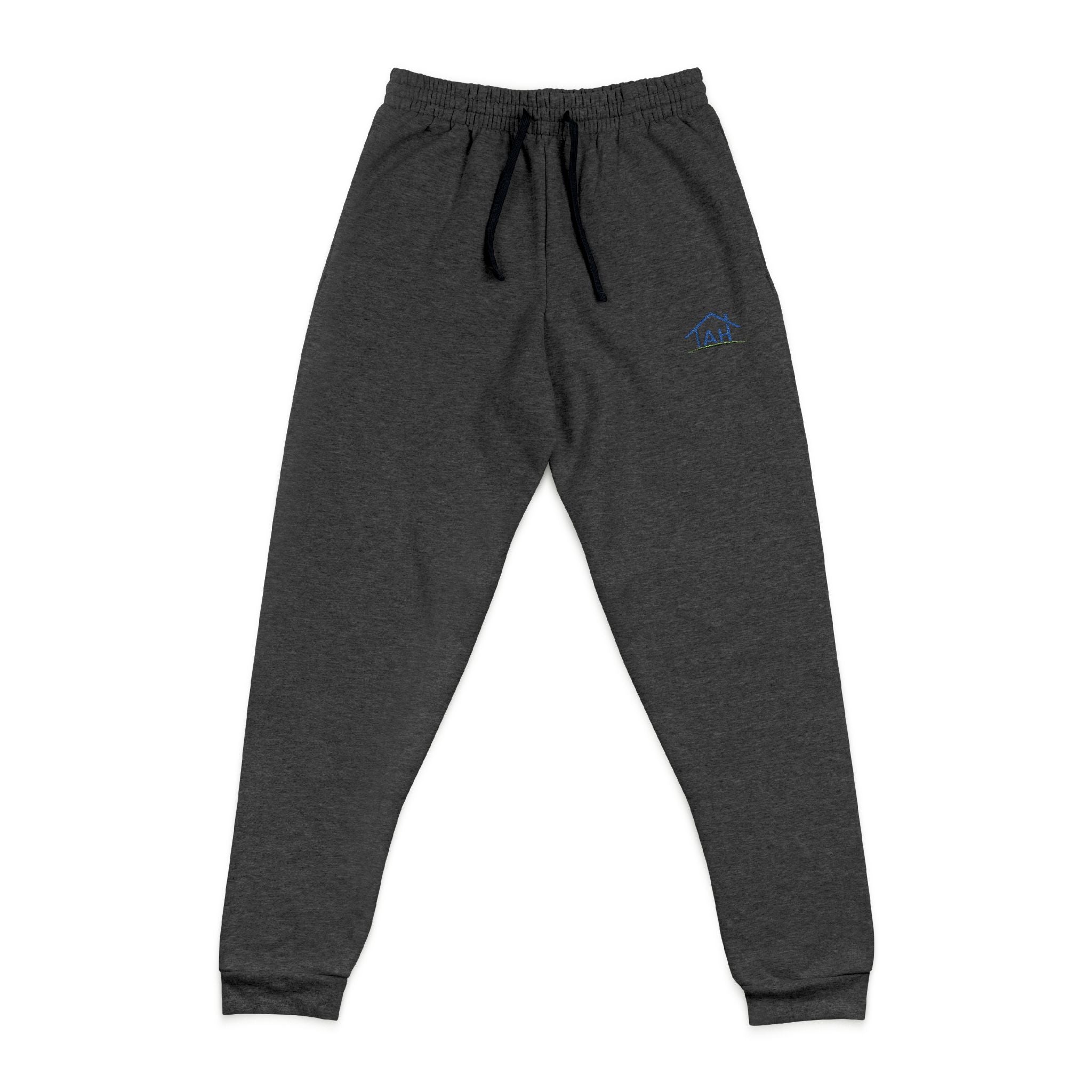TAH Logo  | Embroidered Grey Sweatpants