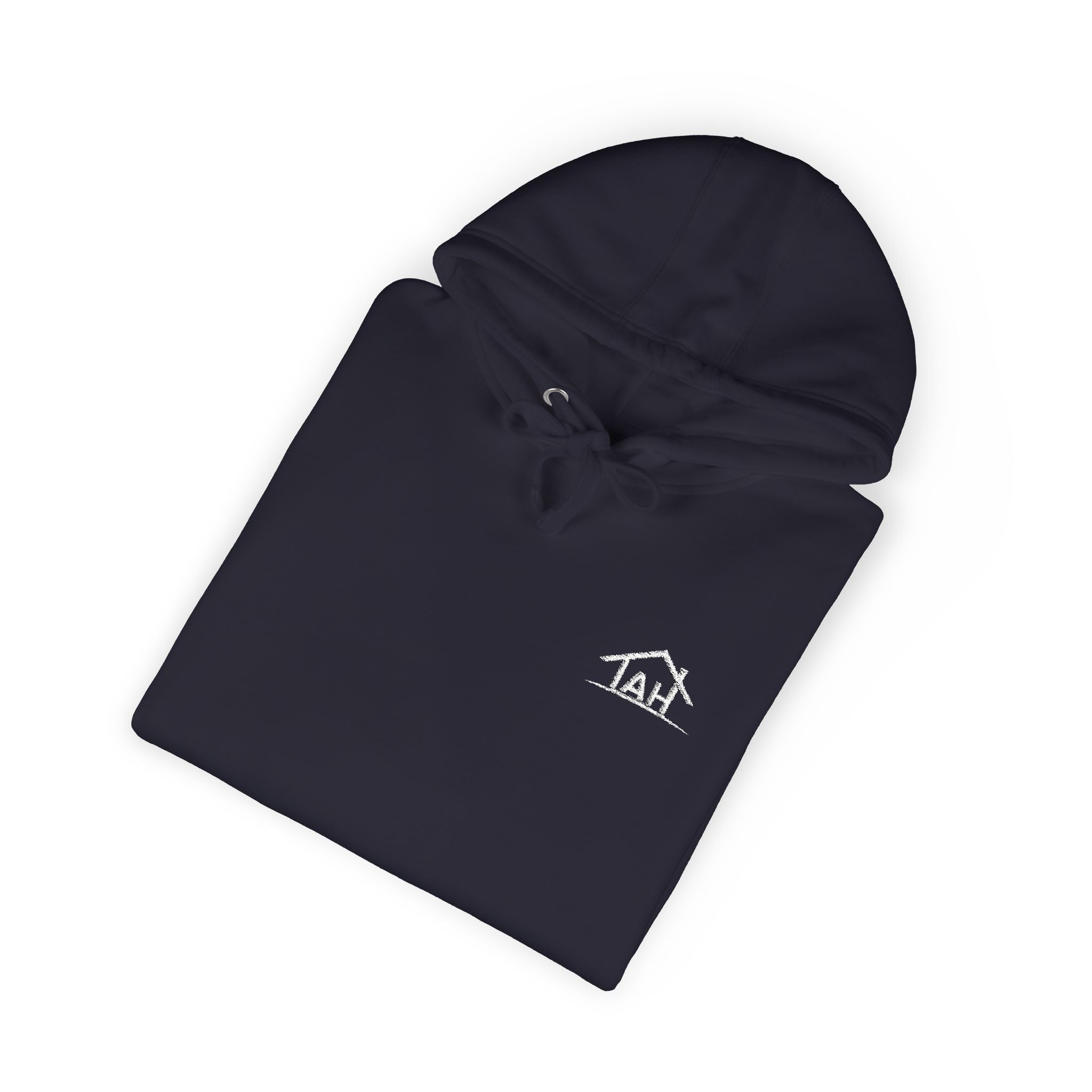 TAH -Cozy Unisex Fleece Hoodie - White logo