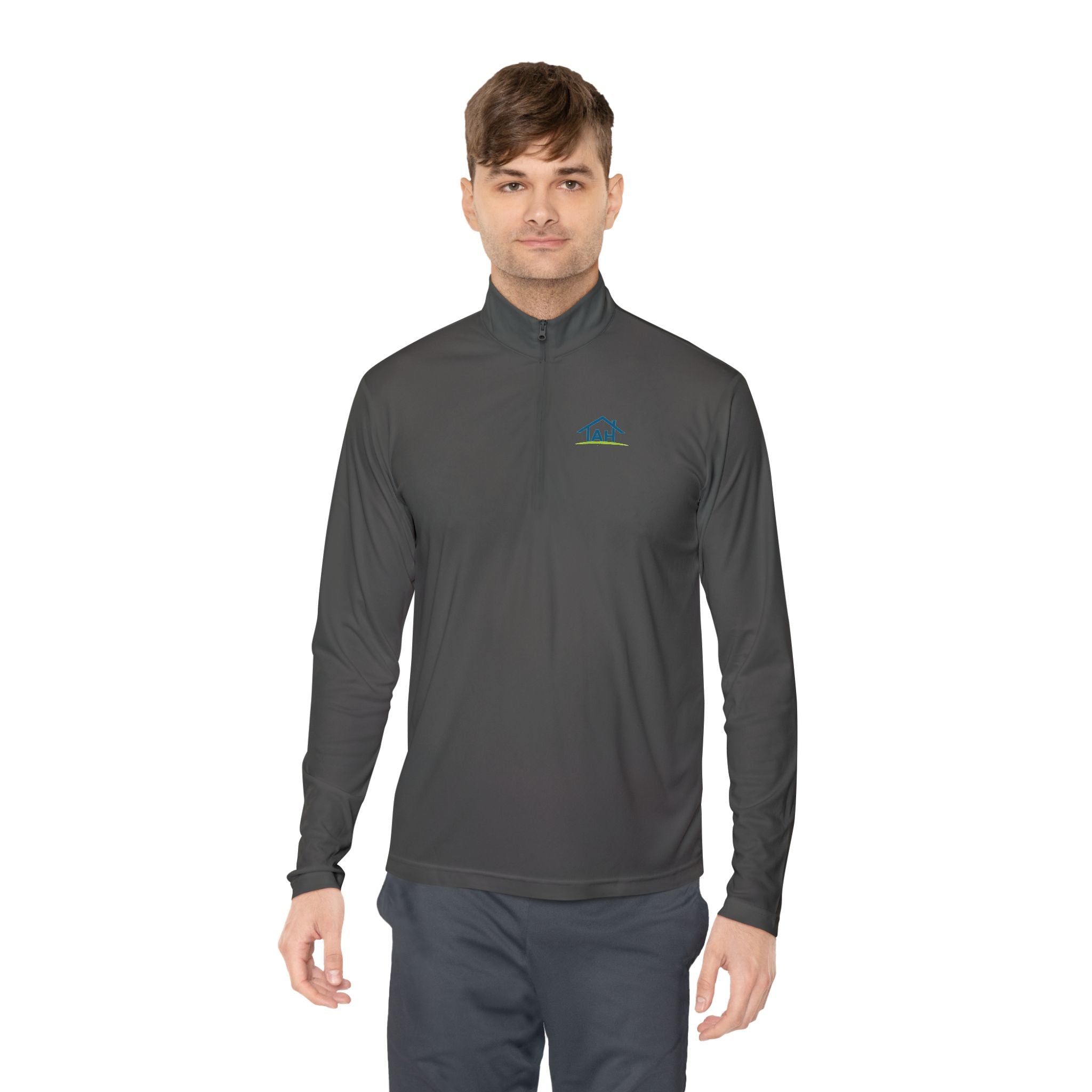Quarter-Zip Pullover — TAH Built Different Lightweight Pullover