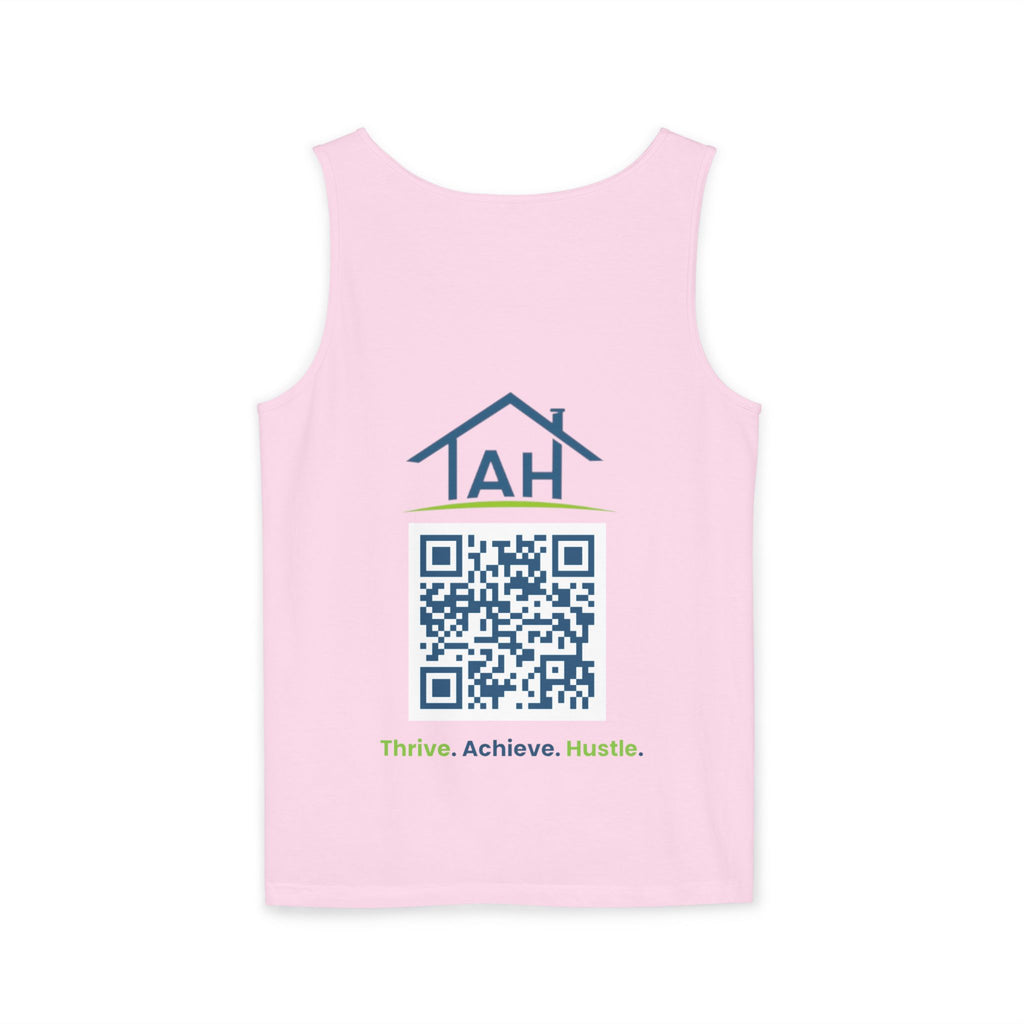 Ask Me About Real Estate Tank Top — 'TAH' QR Realtor Marketing Tank