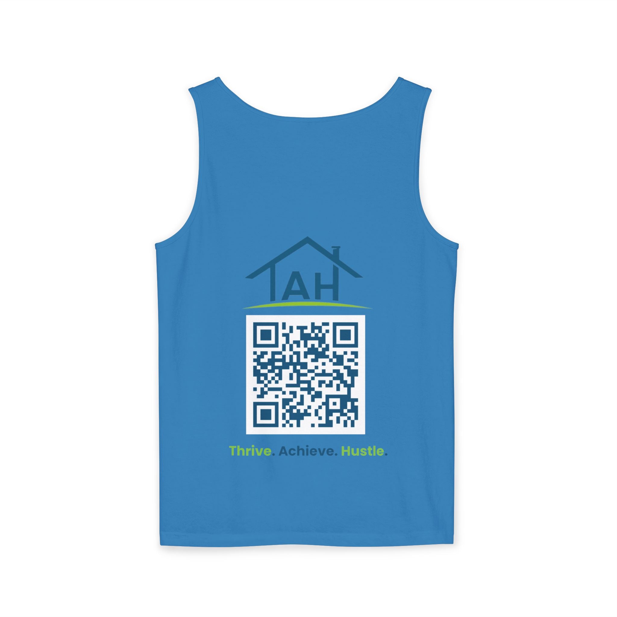 Ask Me About Real Estate Tank Top — 'TAH' QR Realtor Marketing Tank