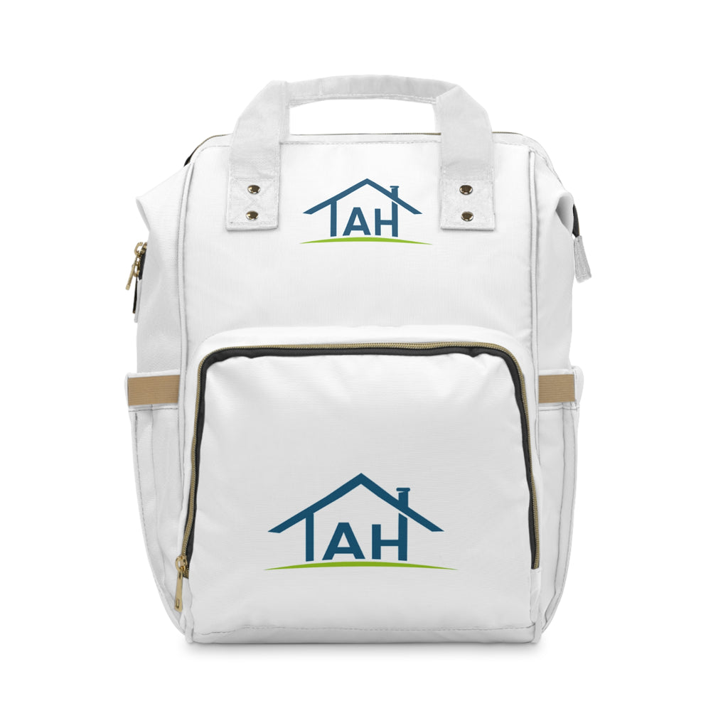 TAH- Multifunctional Diaper Backpack -White