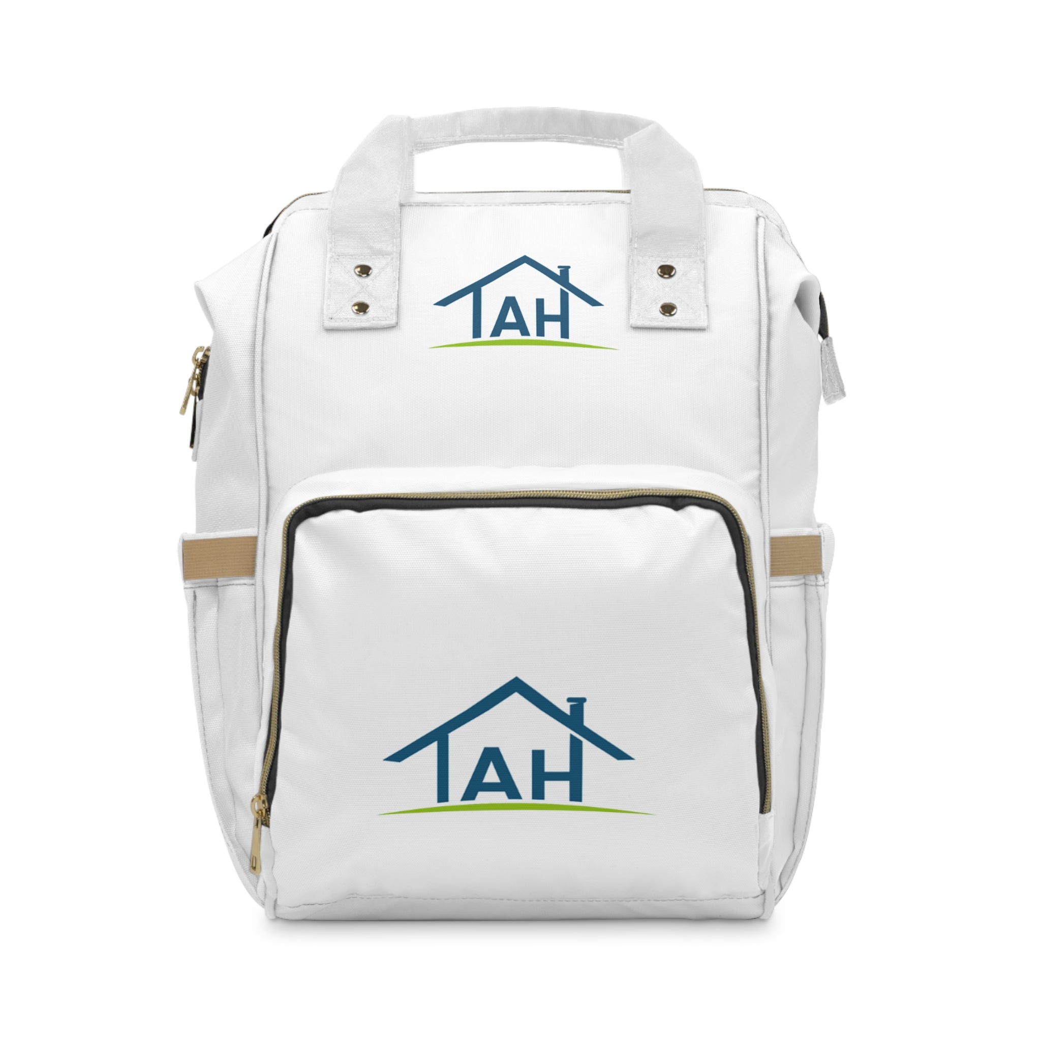 TAH- Multifunctional Diaper Backpack -White