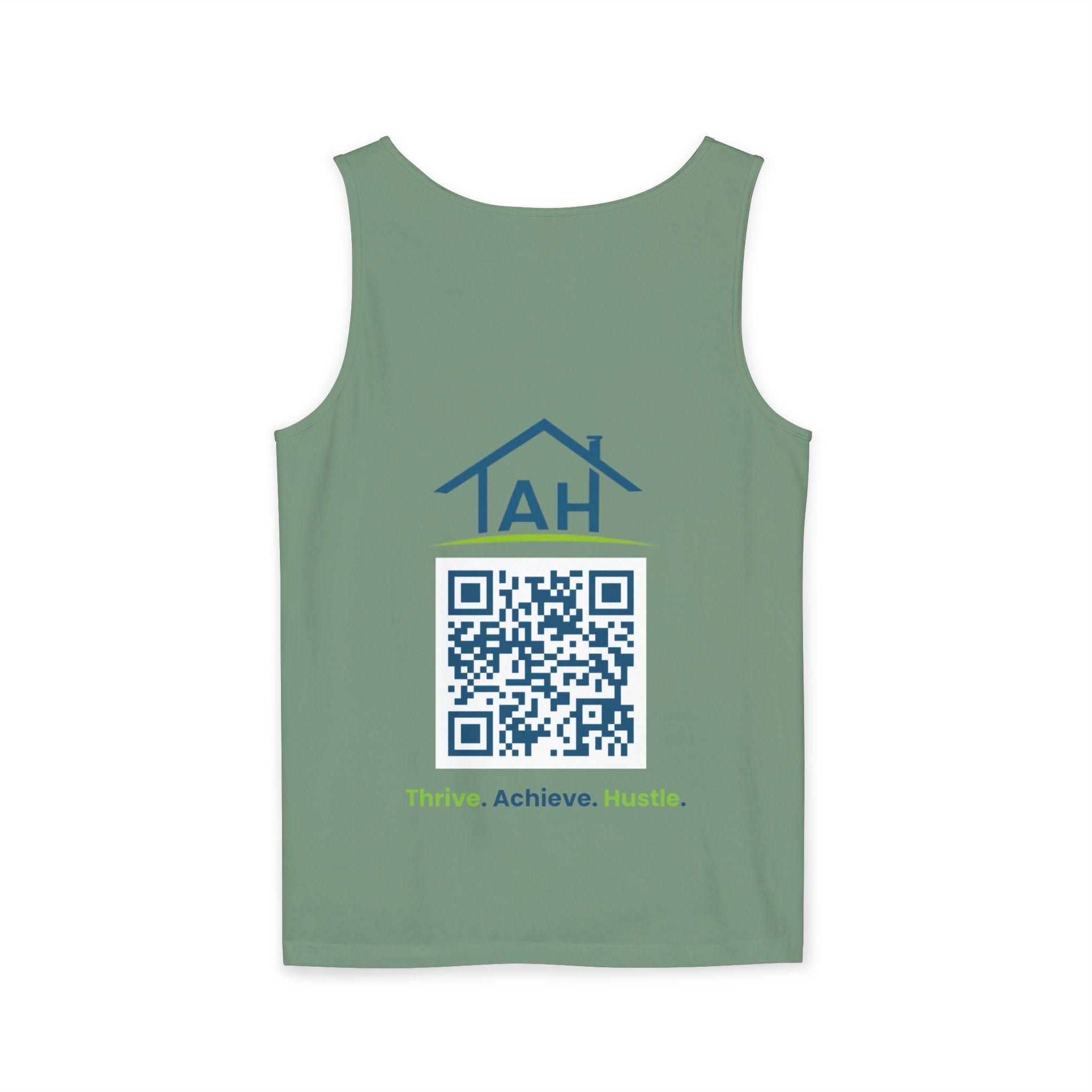 Ask Me About Real Estate Tank Top — 'TAH' QR Realtor Marketing Tank