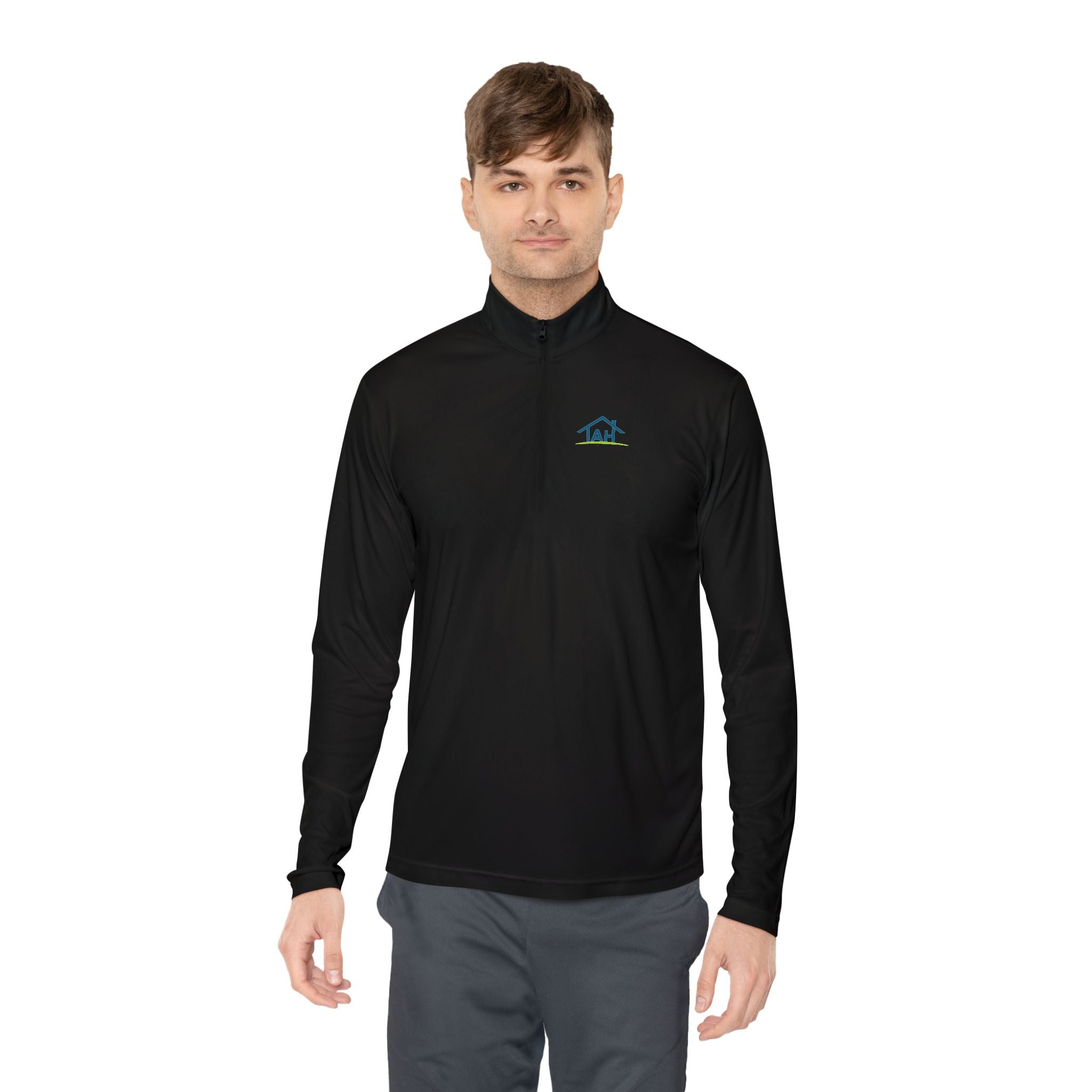 Quarter-Zip Pullover — TAH Built Different Lightweight Pullover