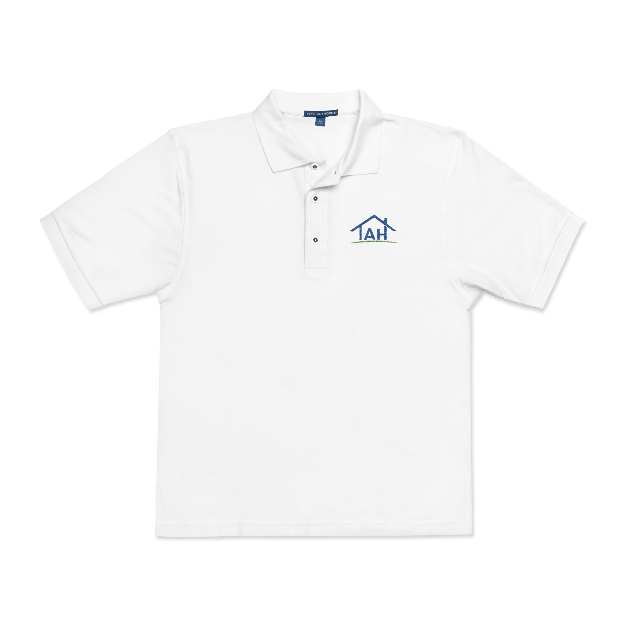 Embroidered 'TAH' House Logo Polo