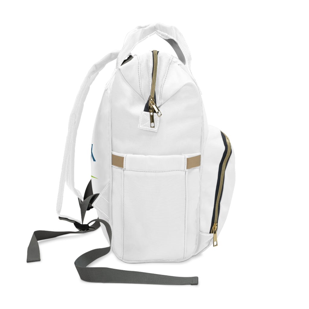 TAH- Multifunctional Diaper Backpack -White