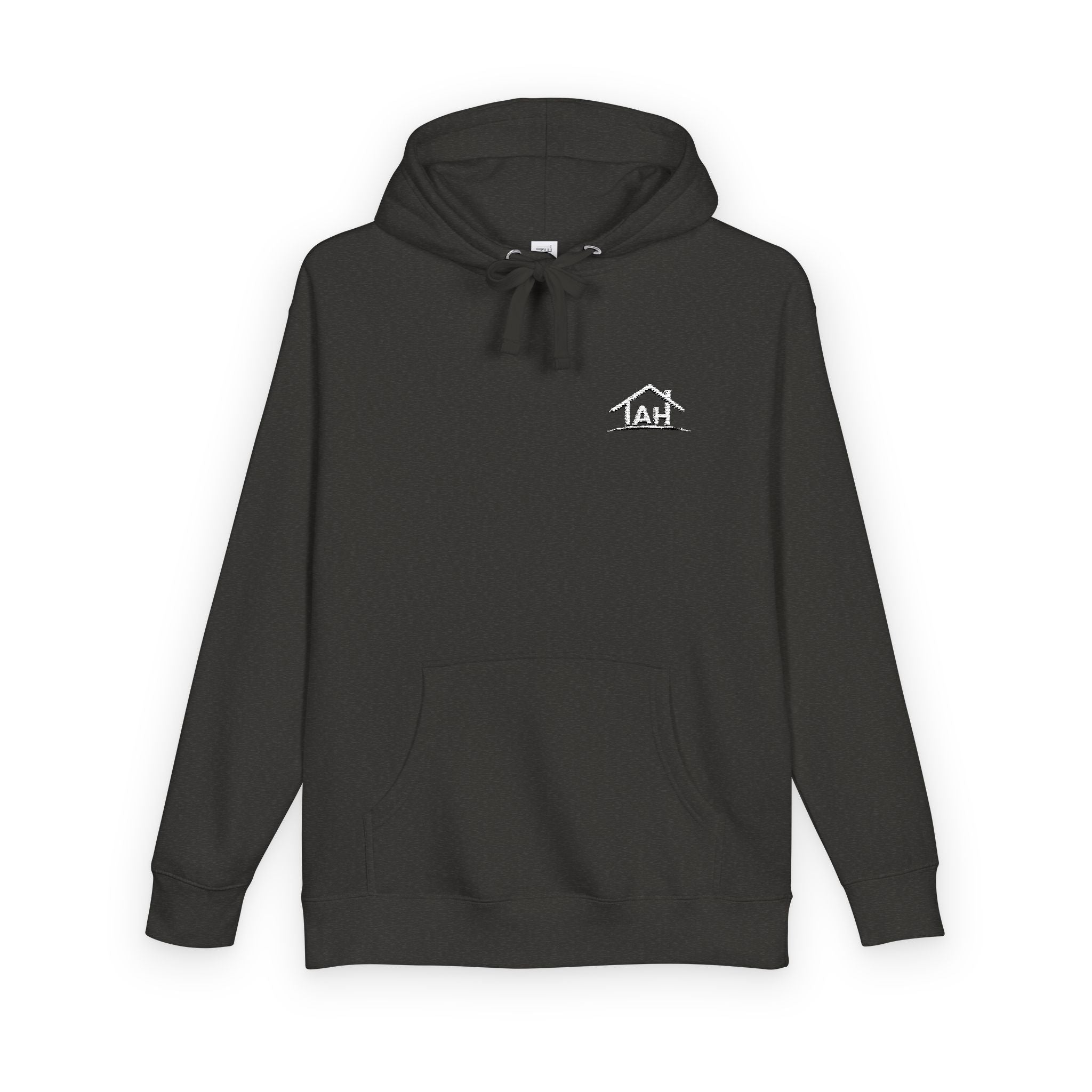 TAH -Cozy Unisex Fleece Hoodie - White logo