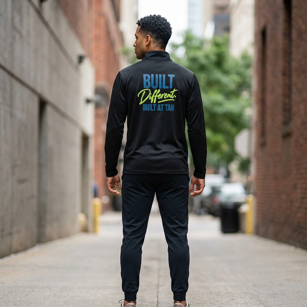 Quarter-Zip Pullover — TAH Built Different Lightweight Pullover