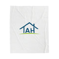 TAH-Cozy Home Velveteen Plush Blanket | Soft Throw-WHITE