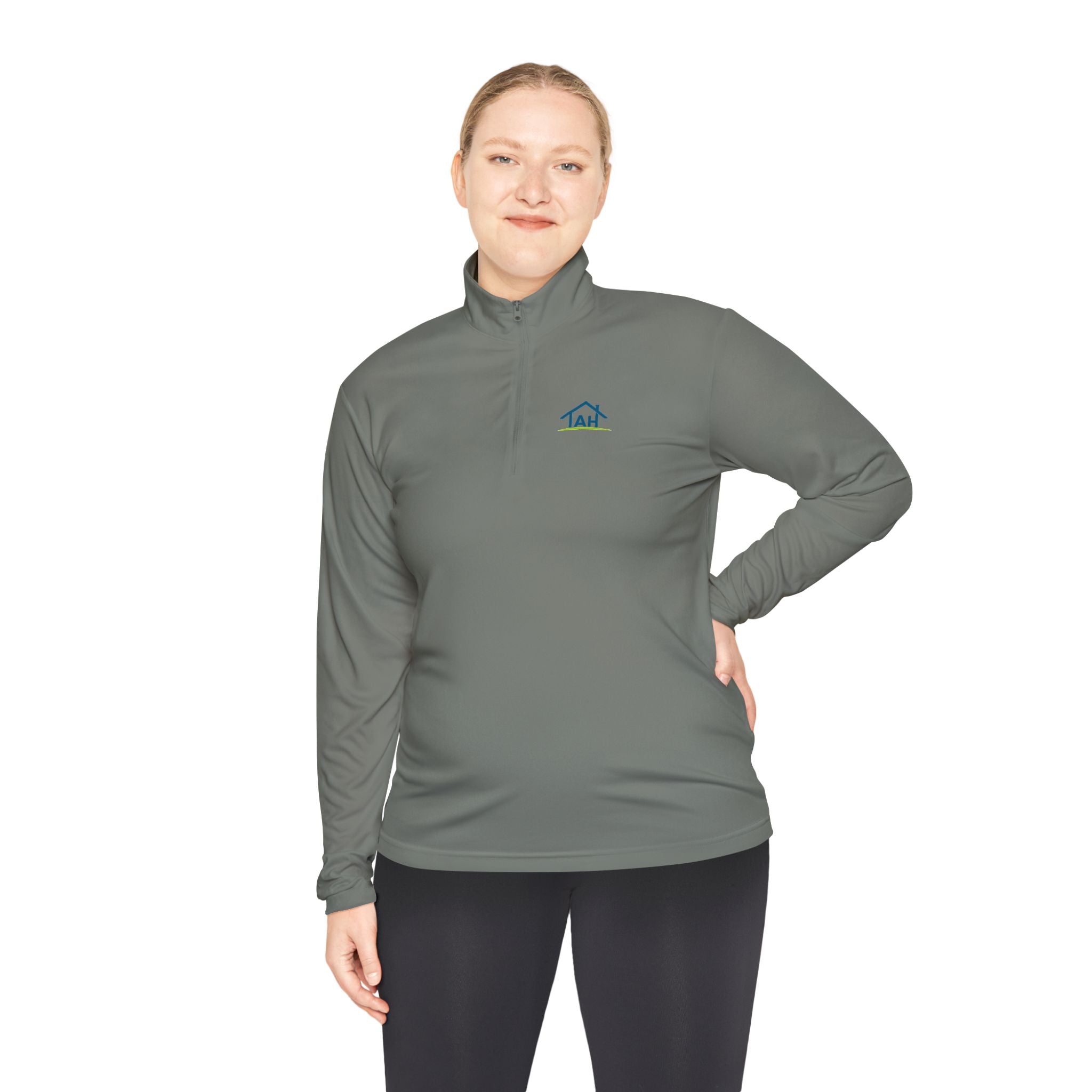 Quarter-Zip Pullover — TAH Built Different Lightweight Pullover