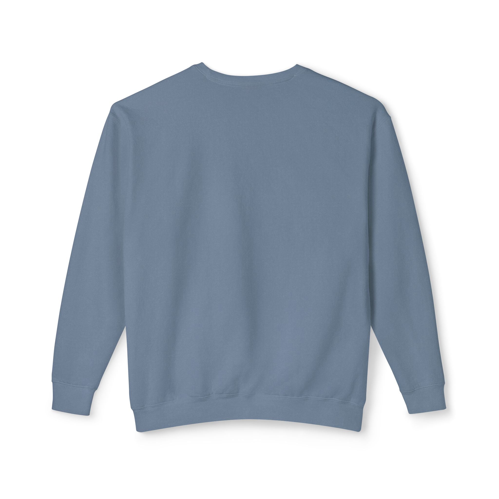 TAH- Cozy Unisex Lightweight Crewneck Sweatshirt- WHITE LOGO