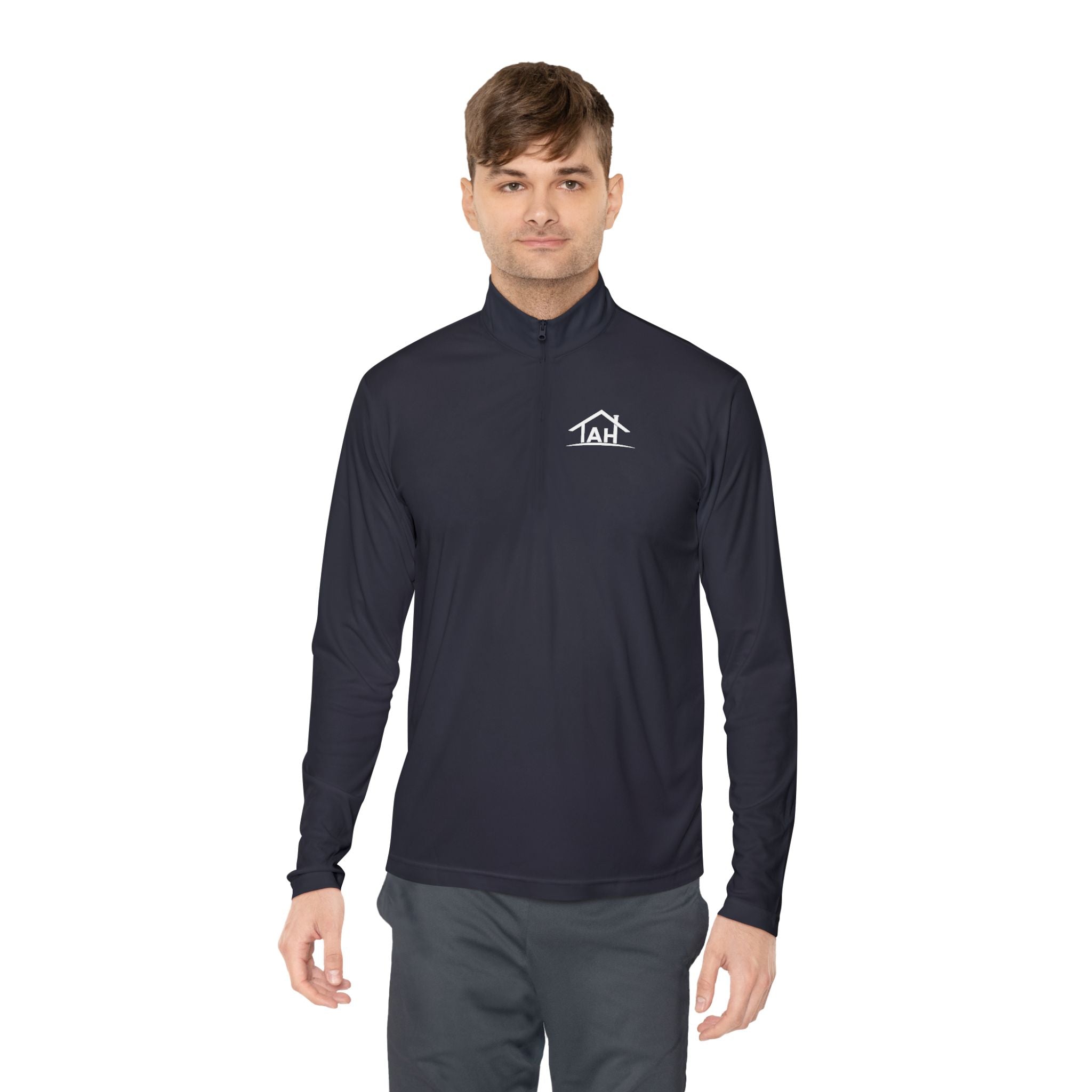 Quarter-Zip Pullover — TAH Built Different Lightweight Pullover