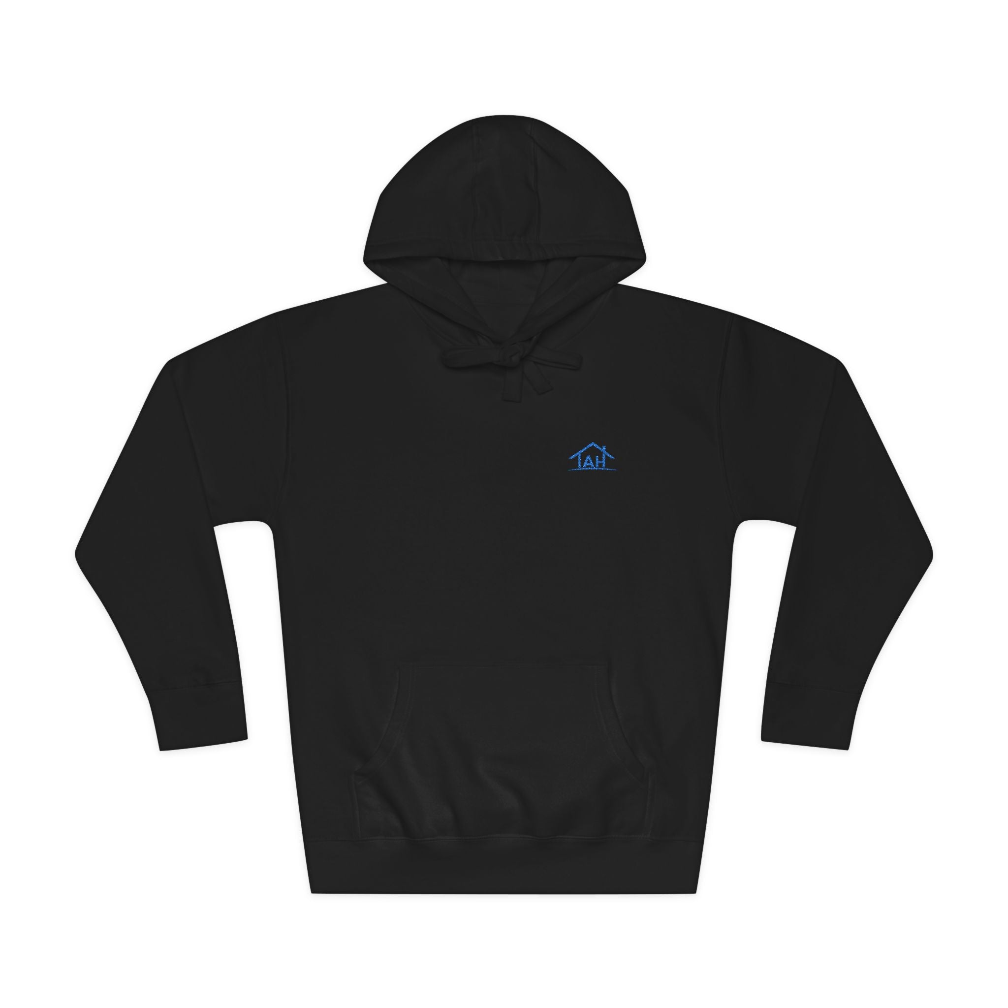 TAH Cozy Unisex Fleece Hoodie - Teal Logo
