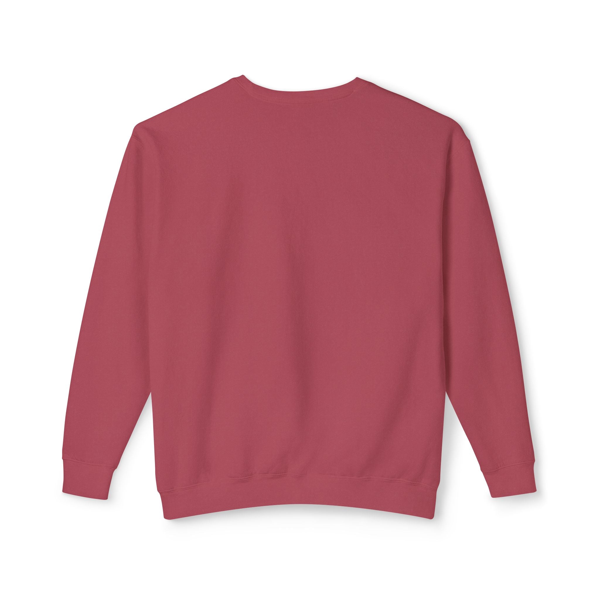 TAH- Cozy Unisex Lightweight Crewneck Sweatshirt- WHITE LOGO