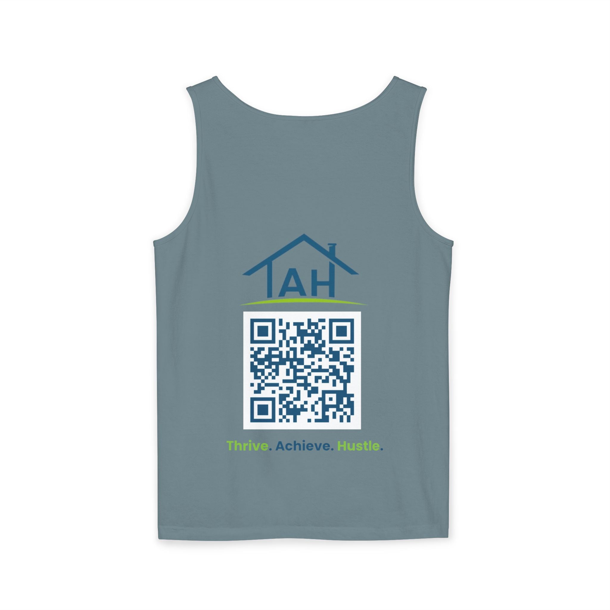 Ask Me About Real Estate Tank Top — 'TAH' QR Realtor Marketing Tank